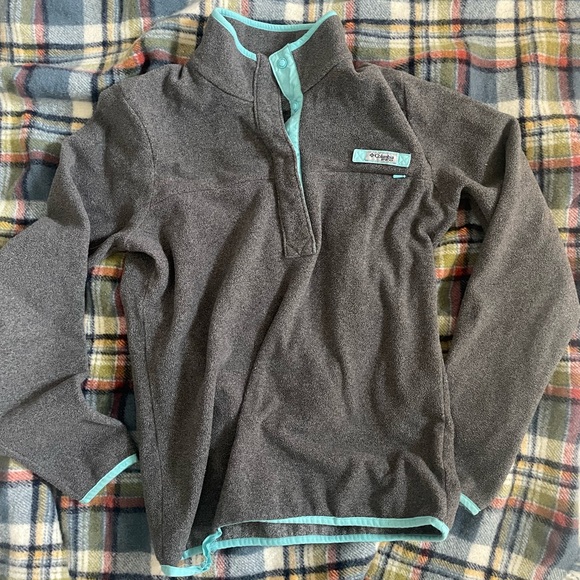 Columbia Button Up Pullover Fleece - Picture 1 of 4